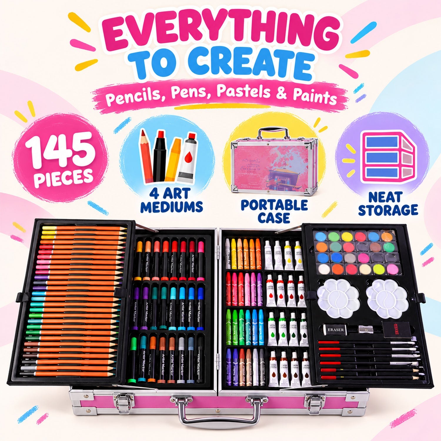 Kids Colouring Supply Set