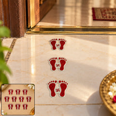 Mini Laxmi Charan Stickers