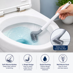 Long Handle Toilet Scrubber