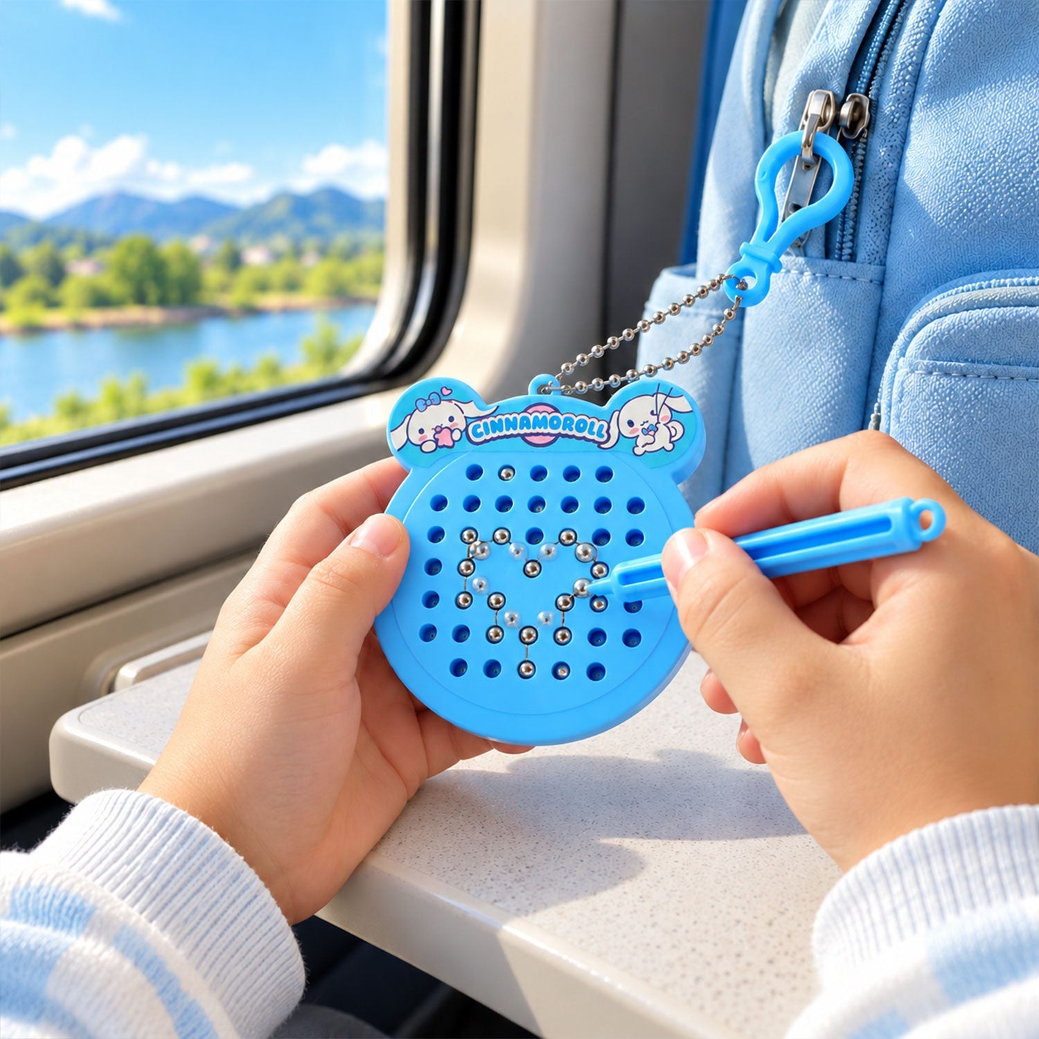 Magnetic Drawing Pad Keychain