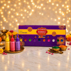 Ten Colour Rangoli Kit