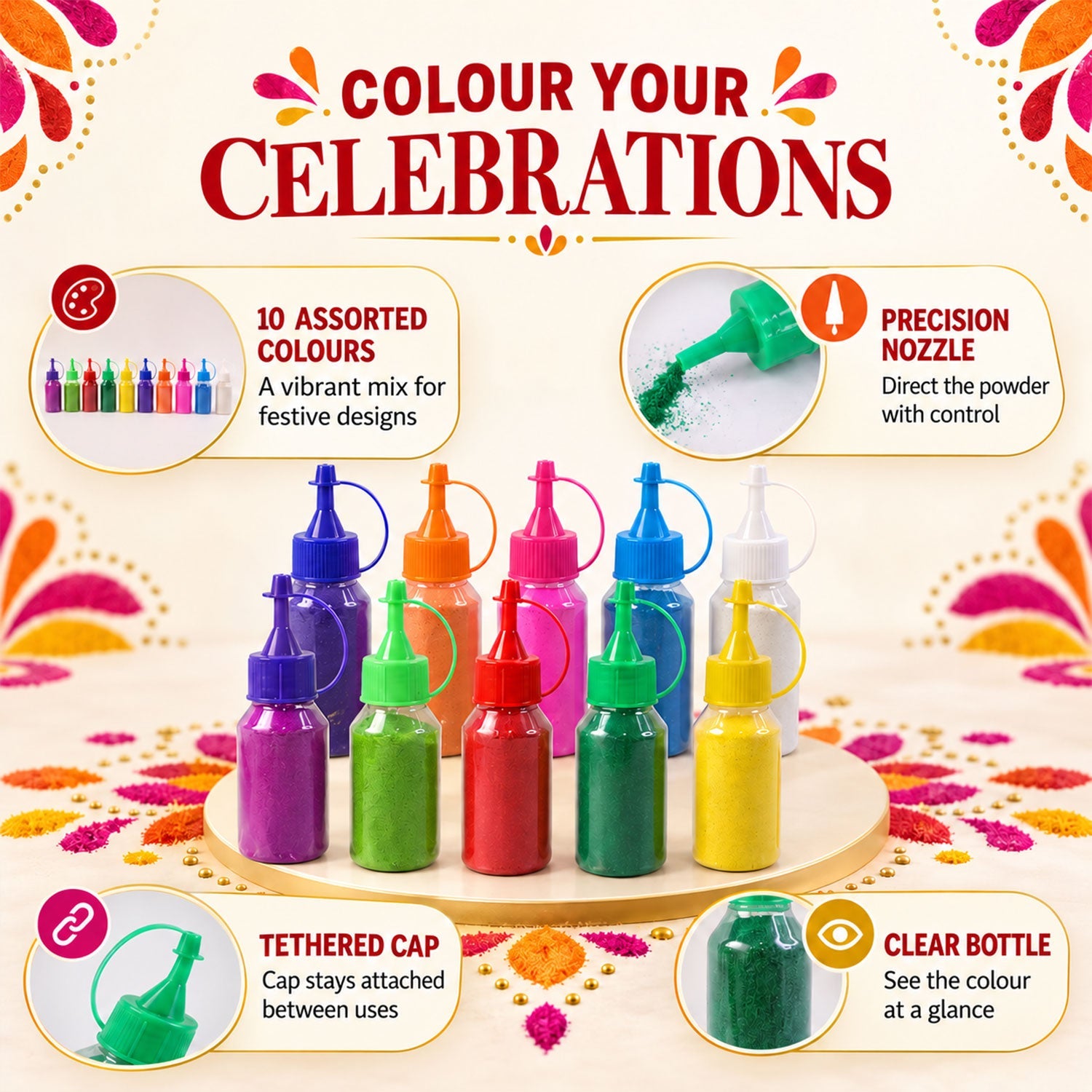 Precision Tip Colour Bottles
