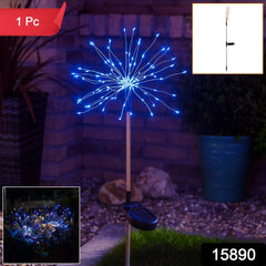Solar Firework LED Garden Stake Light - (1 Pc)