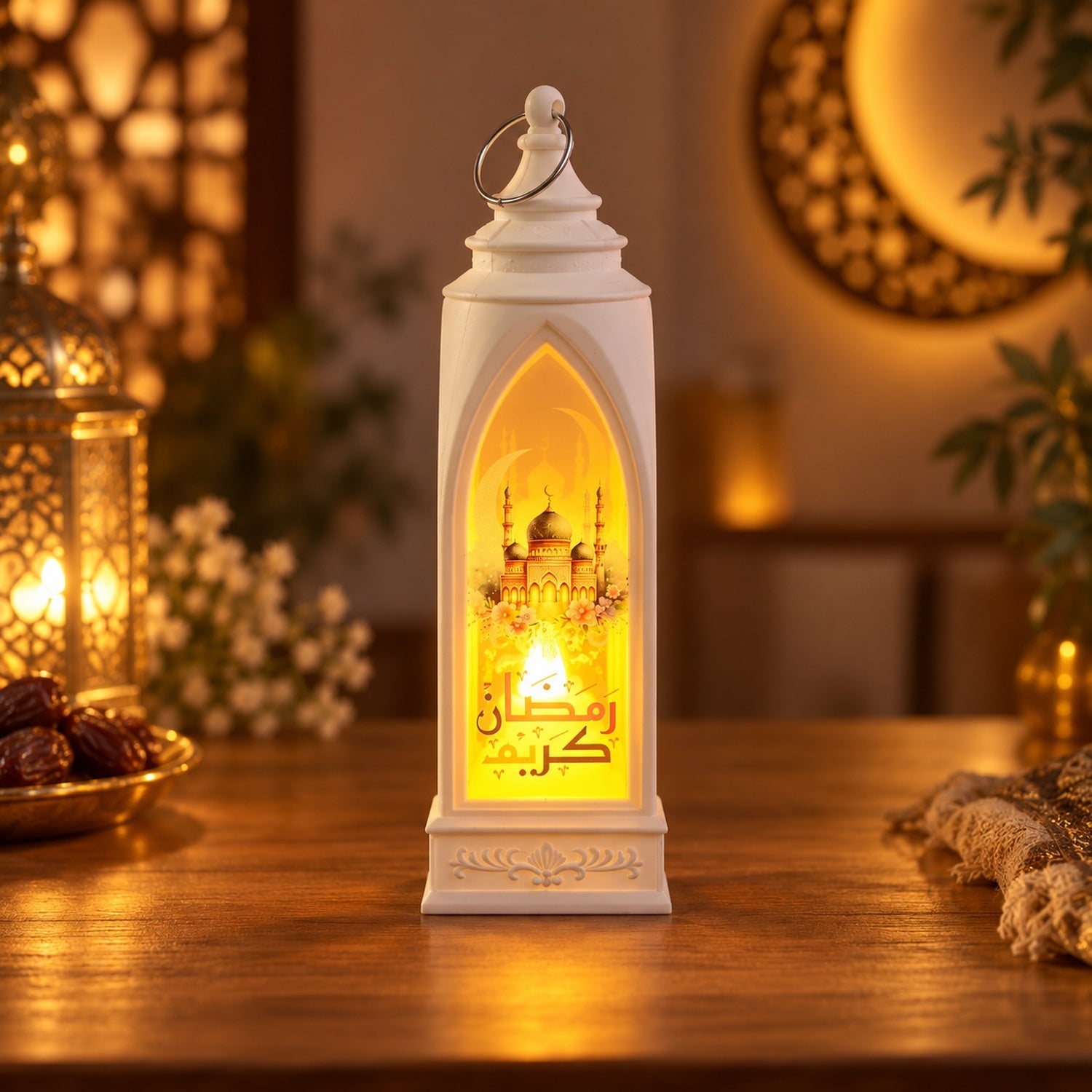 Eid hanging candle lantern decor