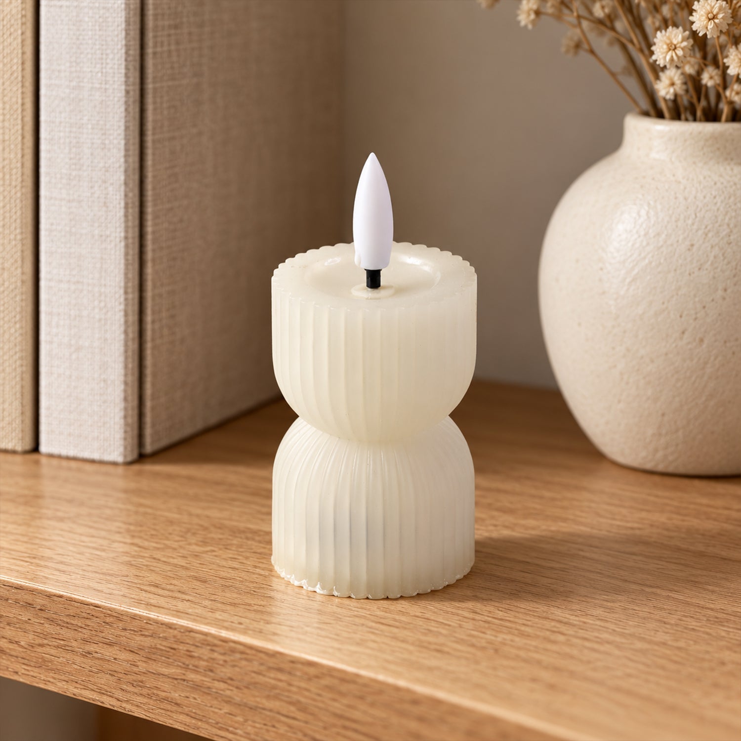 LED candle design view