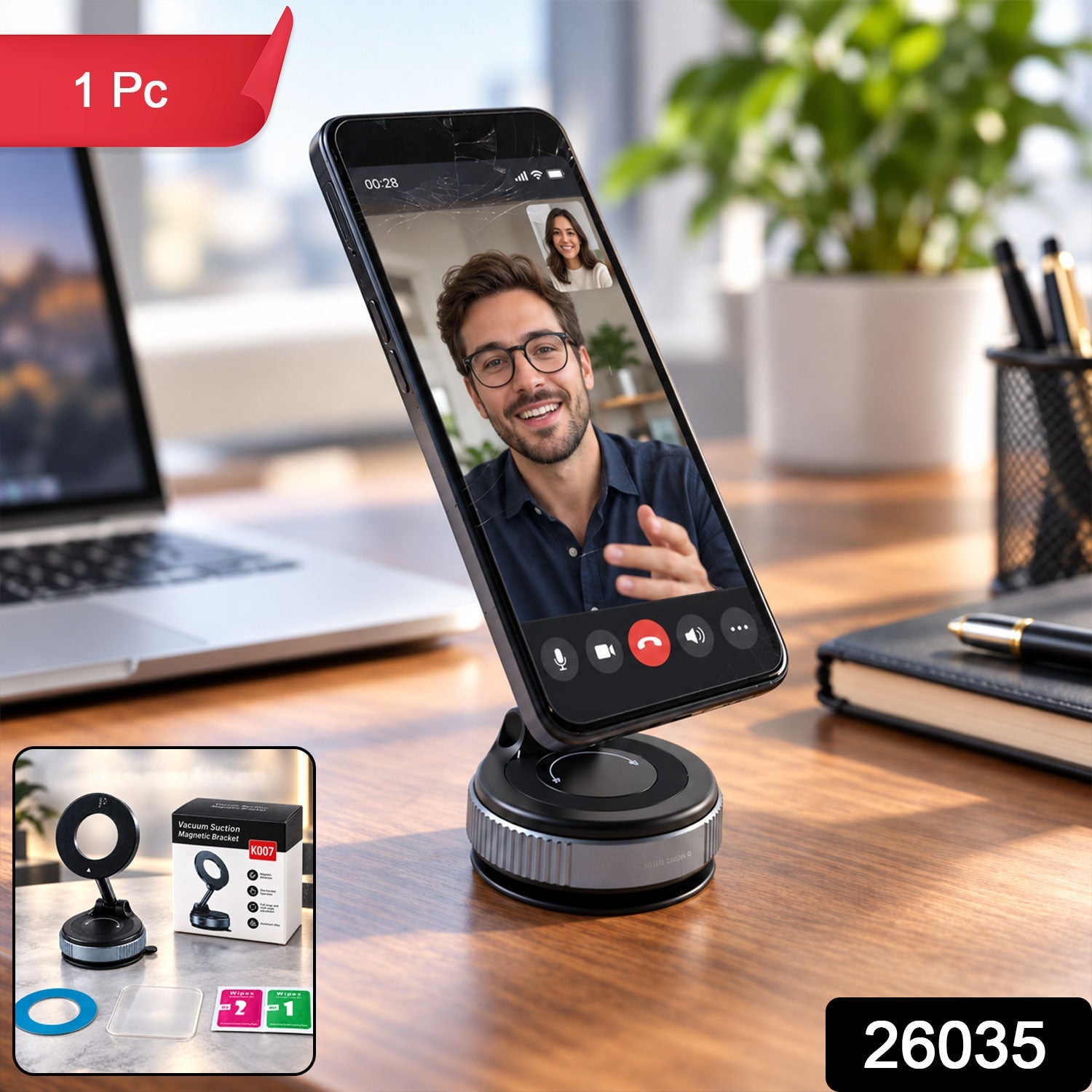 Magnetic phone holder pack