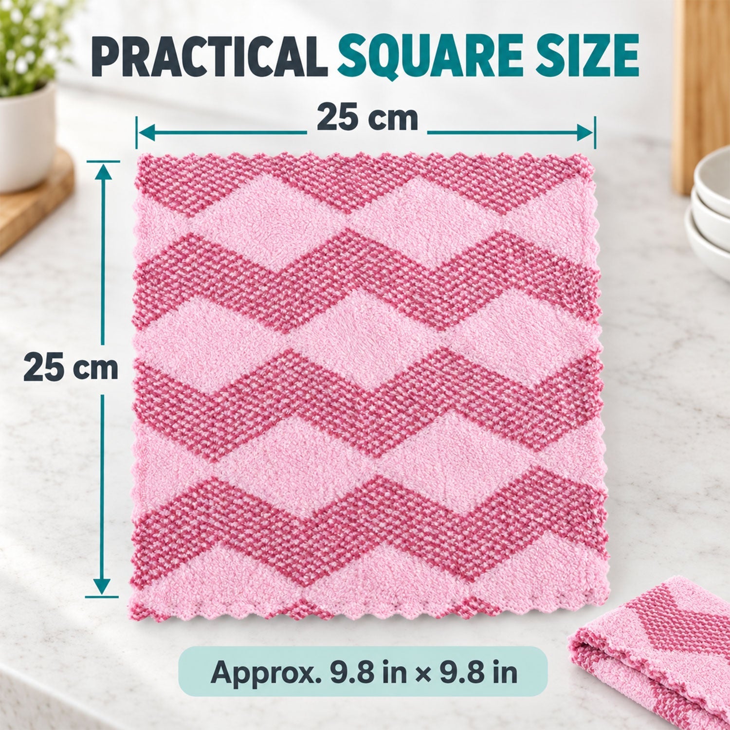 Handkerchief size 25x25cm