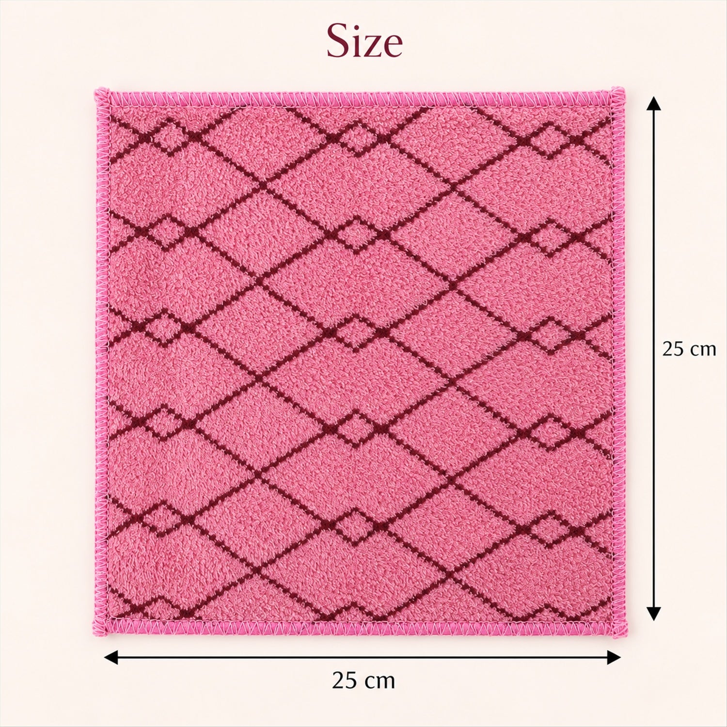 Handkerchief size 25x25cm
