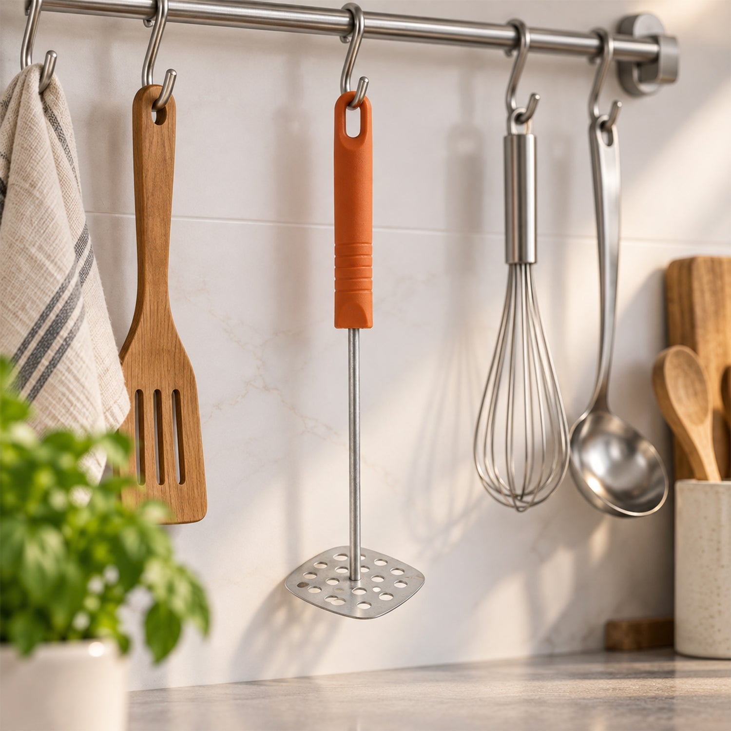Potato masher white bg