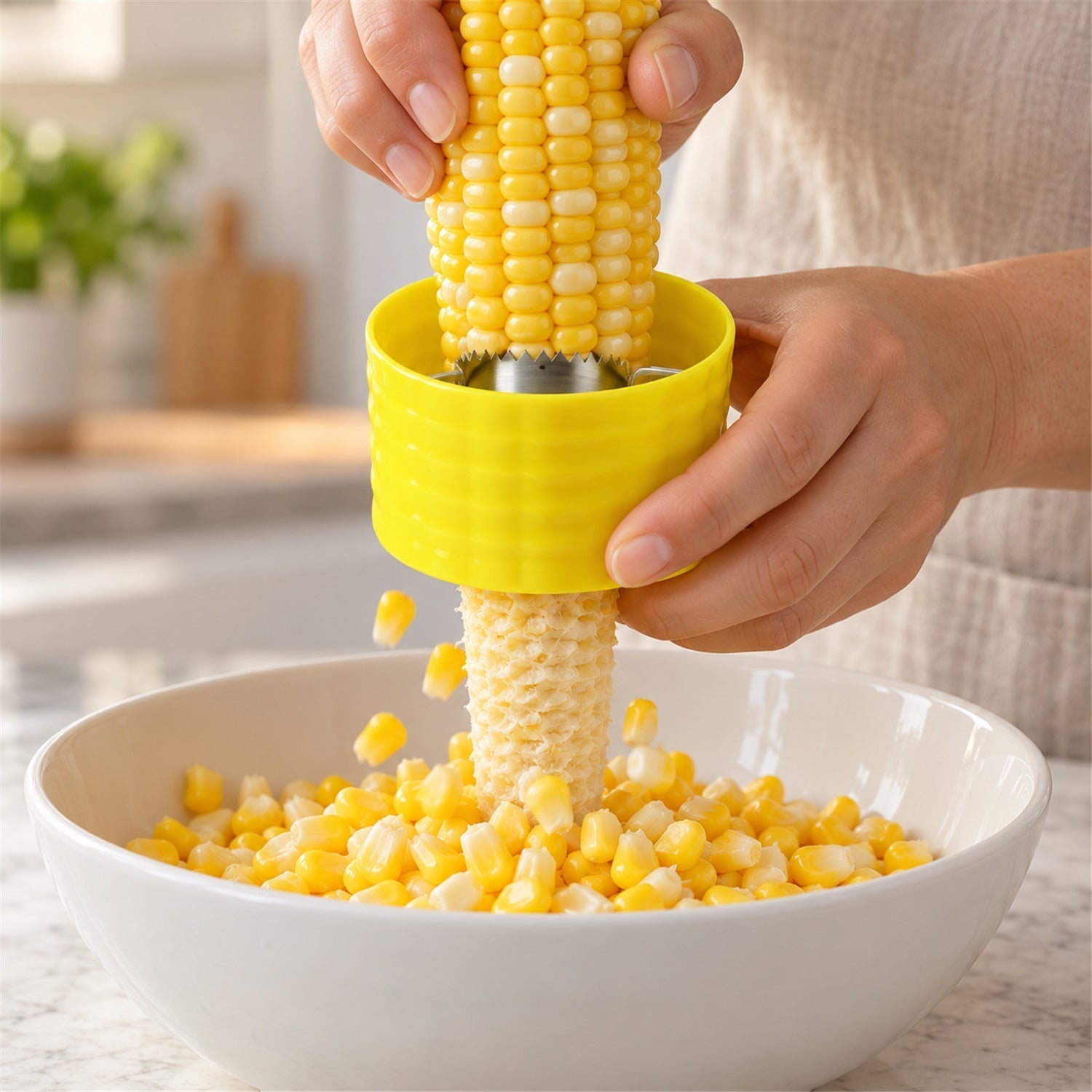 Manual Corn Kernel Stripper