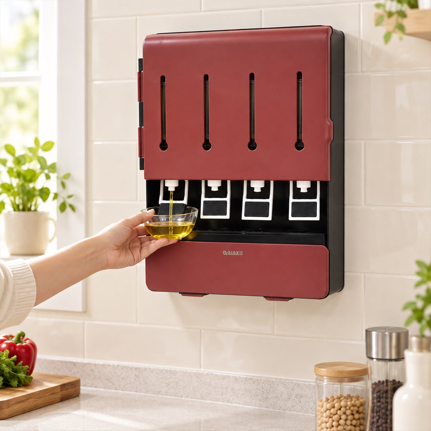 Covered Liquid Dispenser Set