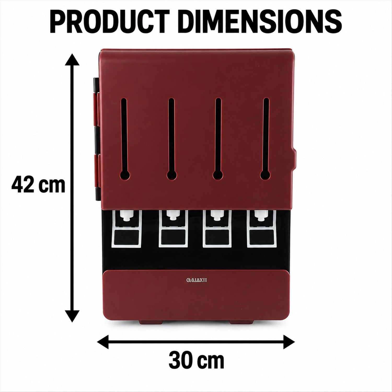 Wall Mounted Four Container Oil Dispenser