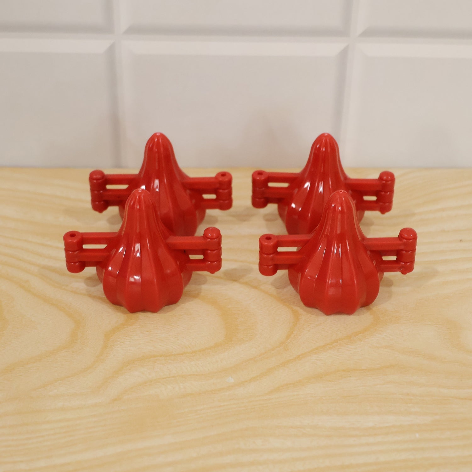 Red Plastic Modak Maker Moulds