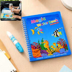 🎁 Magic Water Coloring Book – Reusable Mess-Free Fun for Kids | Inventive Play