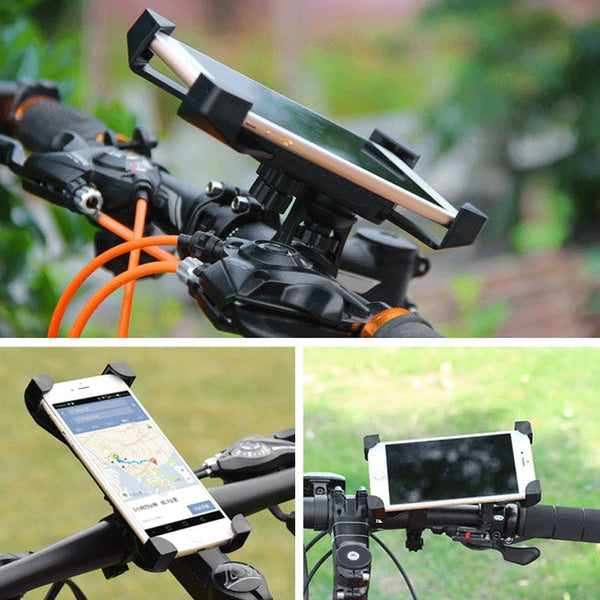 1456 Bike Phone Mount Anti Shake and Stable Cradle Clamp with 360Ãƒâ€šÃ‚Â° Rotation DeoDap