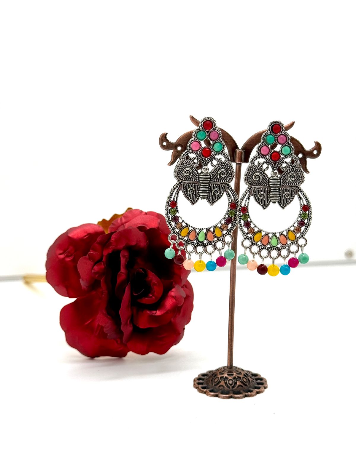 Royal Diamond Jhumka Earrings