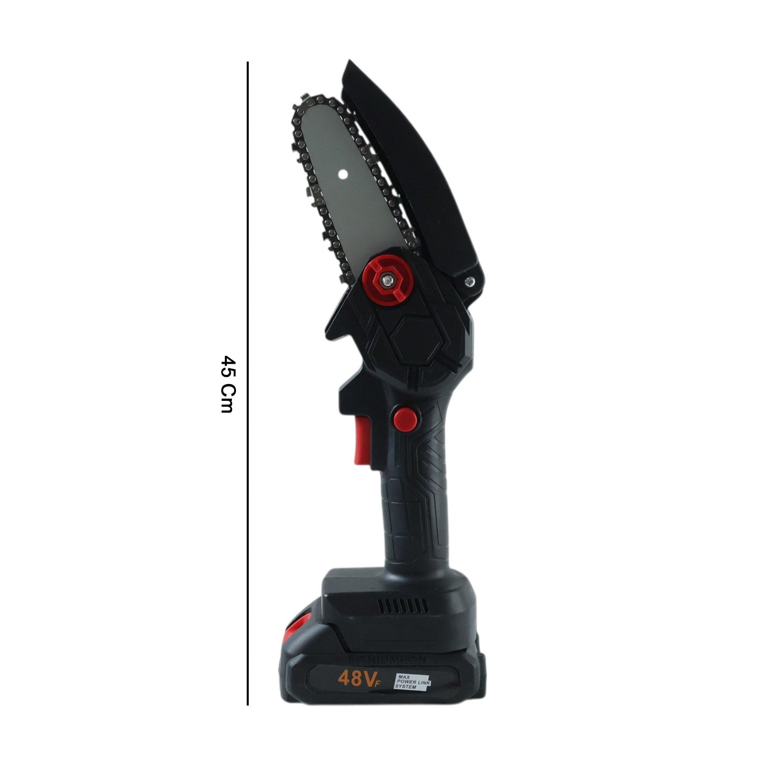 Mini Electric Cordless Chainsaw (1 Set, 48V, 18 Cm Long)
