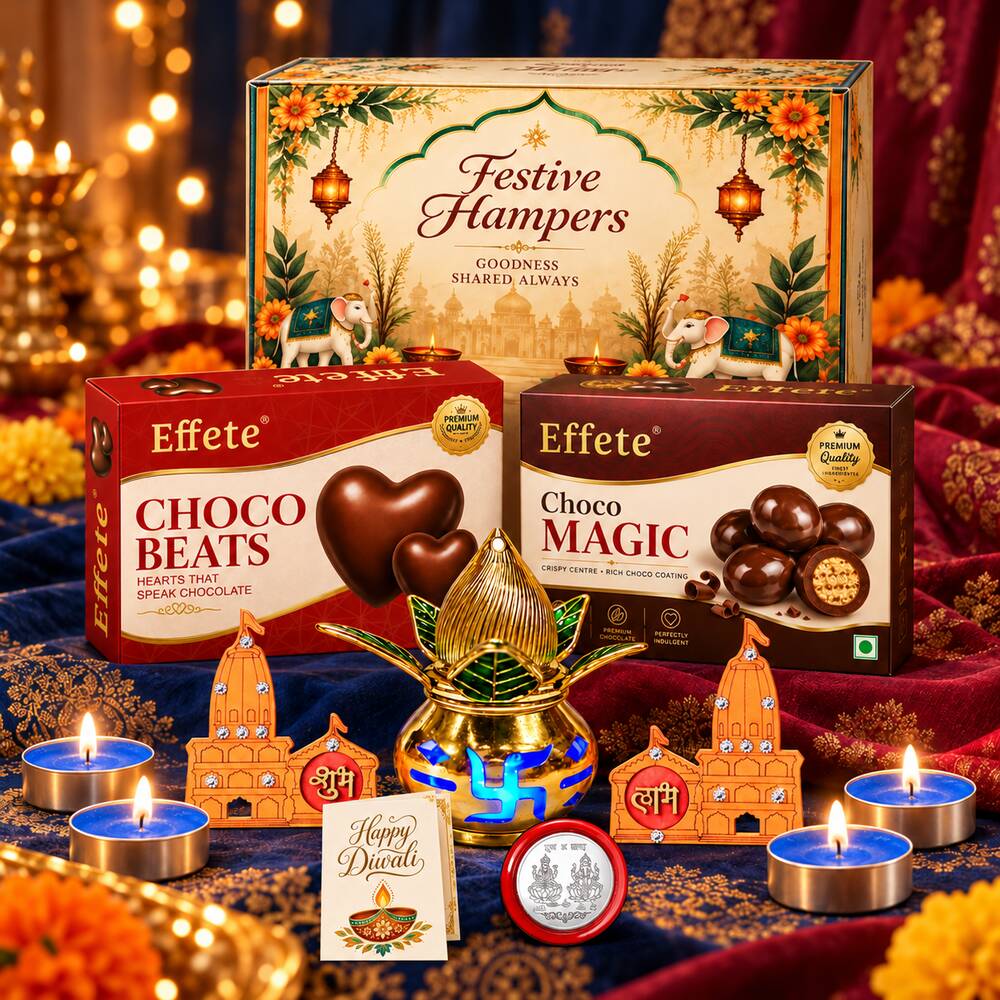 Kalash and Chocolate Gift Set
