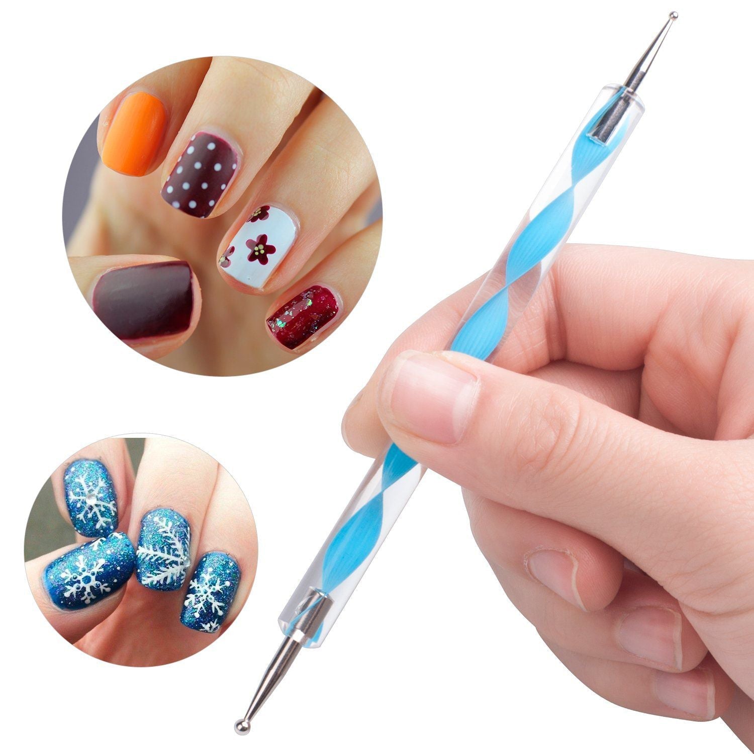 Nail Art Point Pen Set artistic presentation
