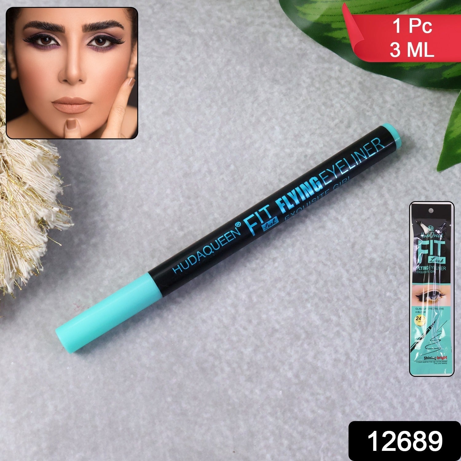 Premium FIT Flying Eyeliner Pen (1 Pc, 3 ml)