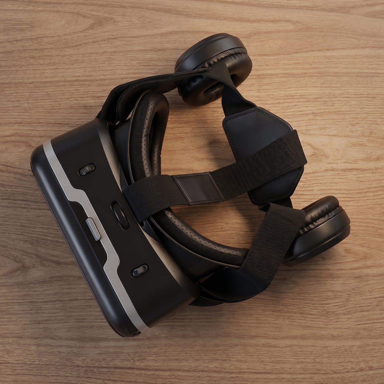 3D / HD VR Glasses Virtual Reality Goggles Headset for iOS for Android Smartphone VR Goggles-For 3D VR Movies Video Games with Headphones (1 Pc)