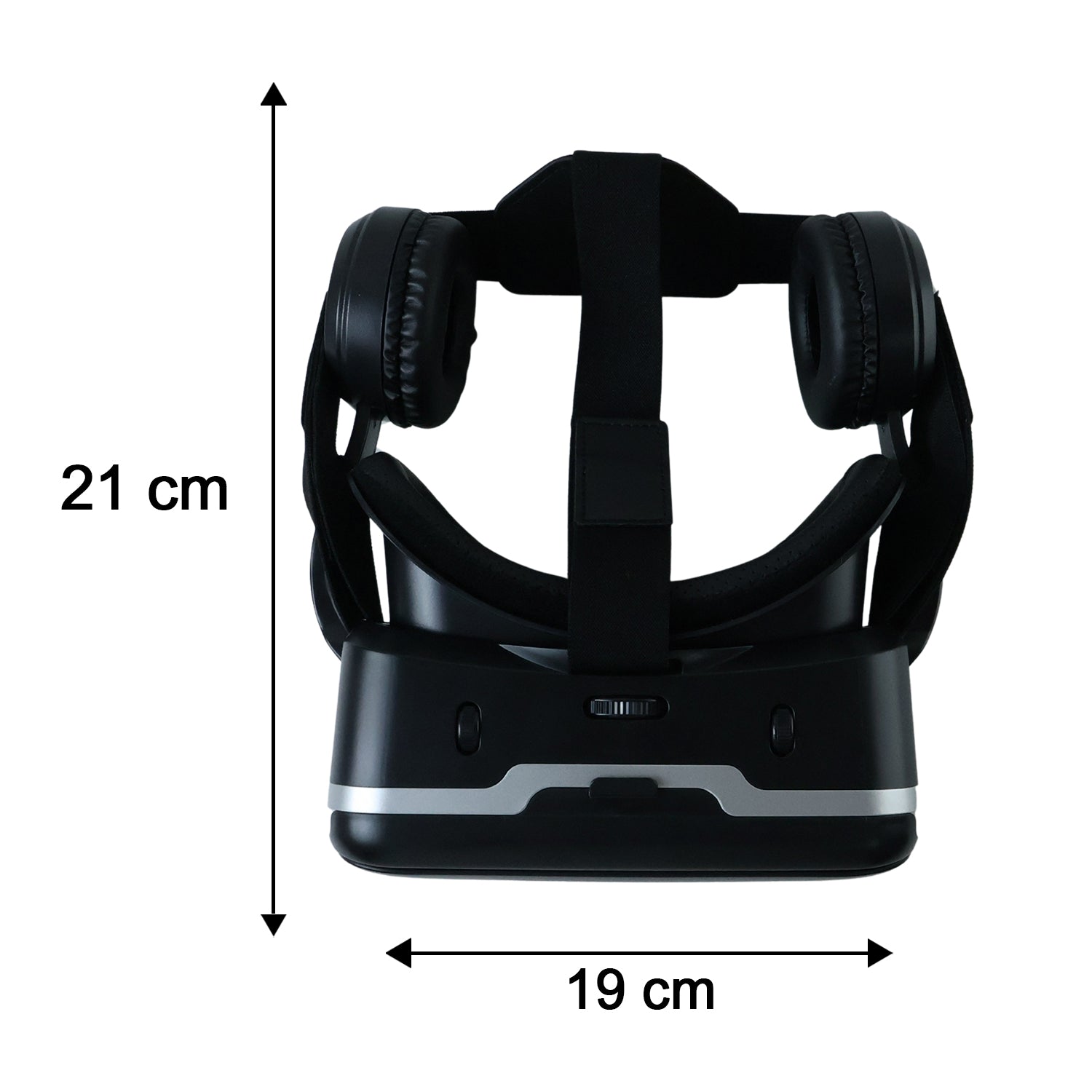 3D / HD VR Glasses Virtual Reality Goggles Headset for iOS for Android Smartphone VR Goggles-For 3D VR Movies Video Games with Headphones (1 Pc)