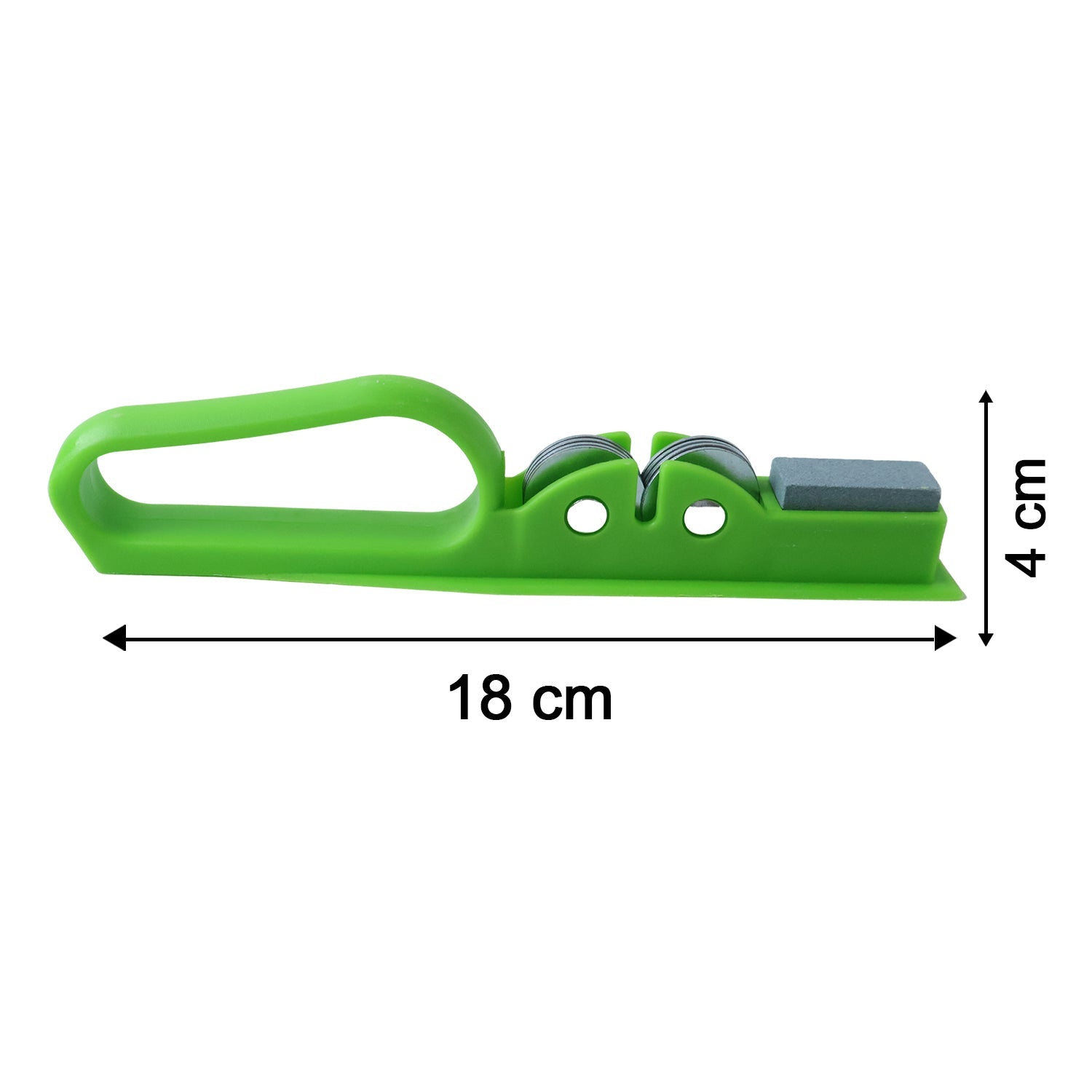 Handheld Knife Sharpener with Grip Handle, Manual Blade Sharpening Tool (1 Pc)