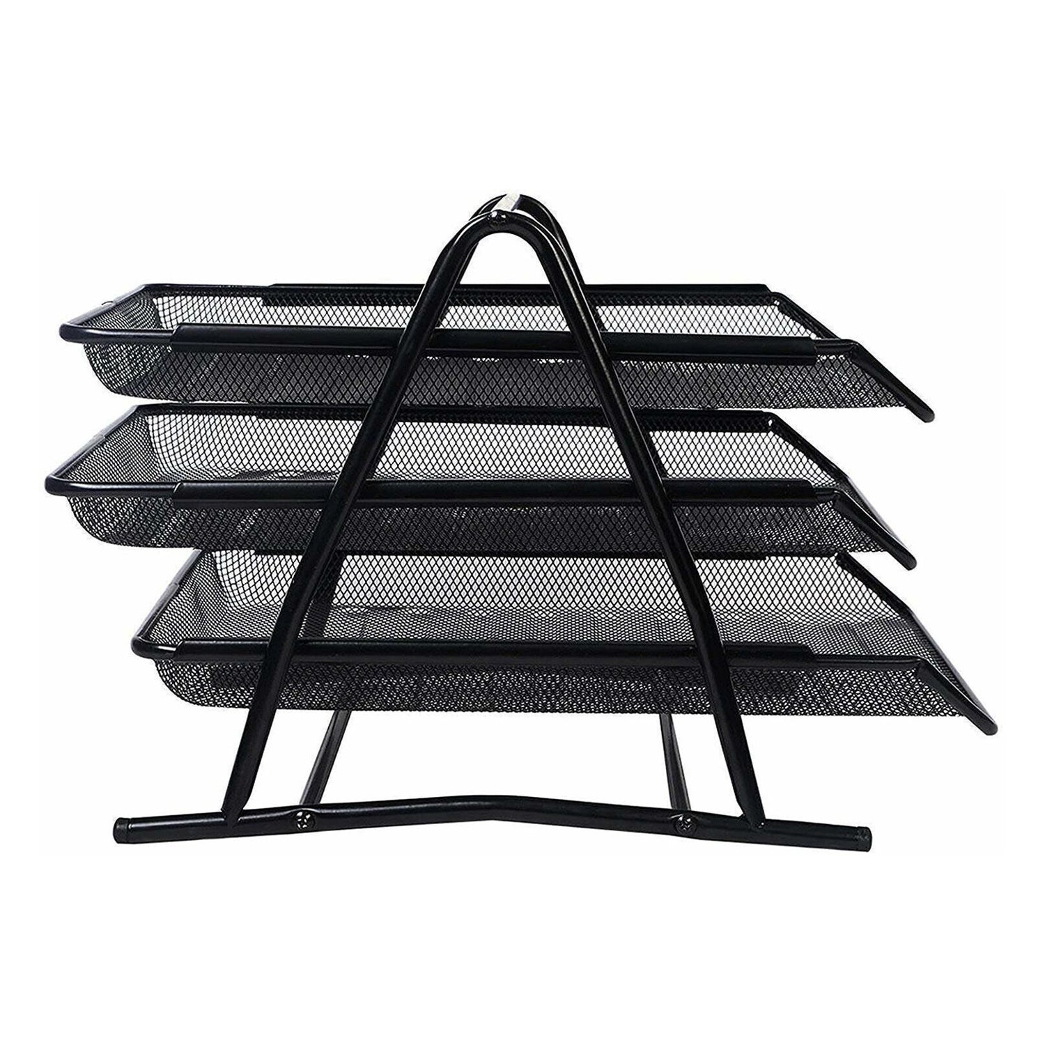 Heavy Duty Metal 3-Tier Multi Rack Stand – Durable Organizer Rack