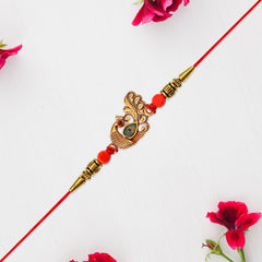 peacock rakhi