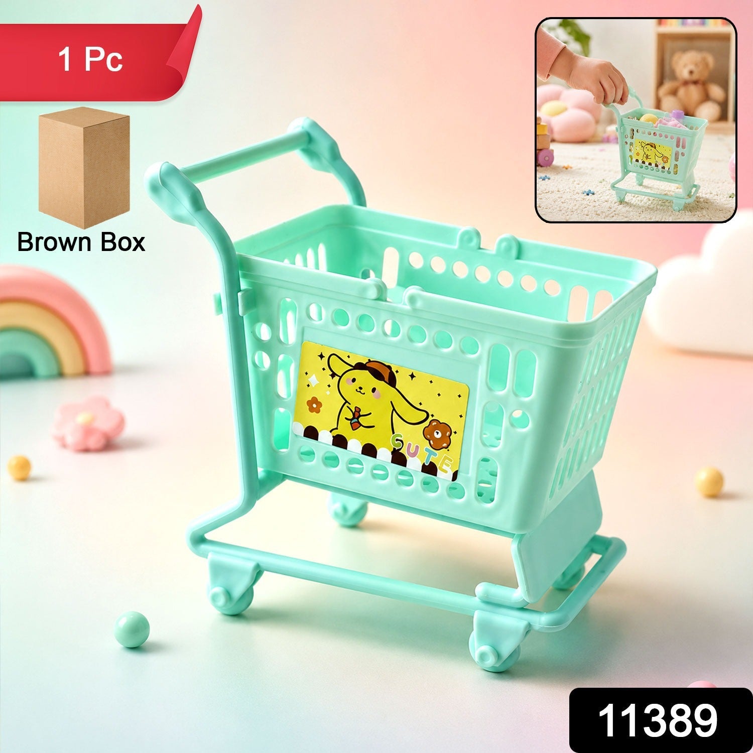 Shopping cart trolley toy pack