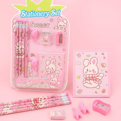 Kids' stationery kit box with packaging