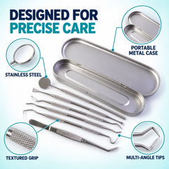 Dental Mirror and Cleaning Tools