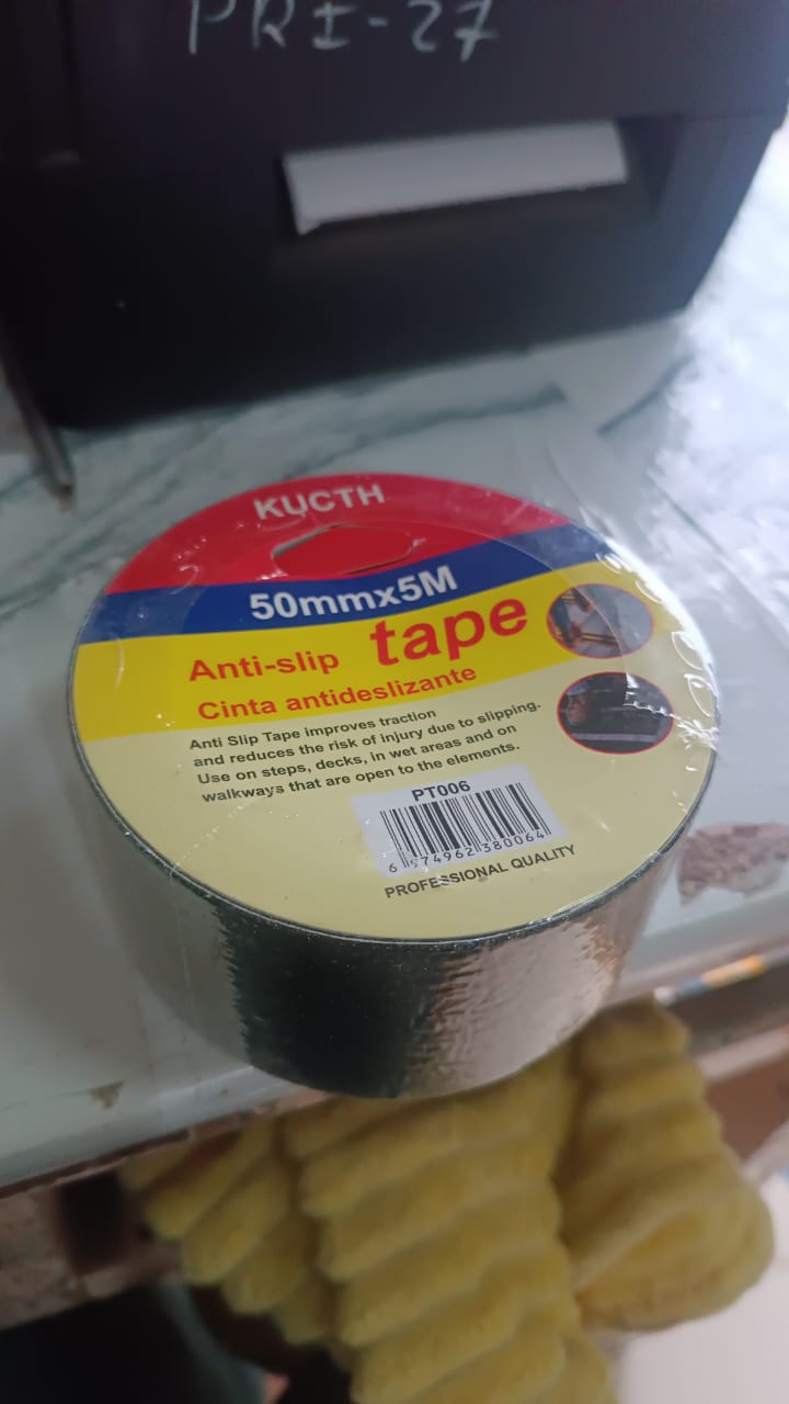 Anti-Slip Safety Grip Tape Roll 50mm x 5m (1 Pc)