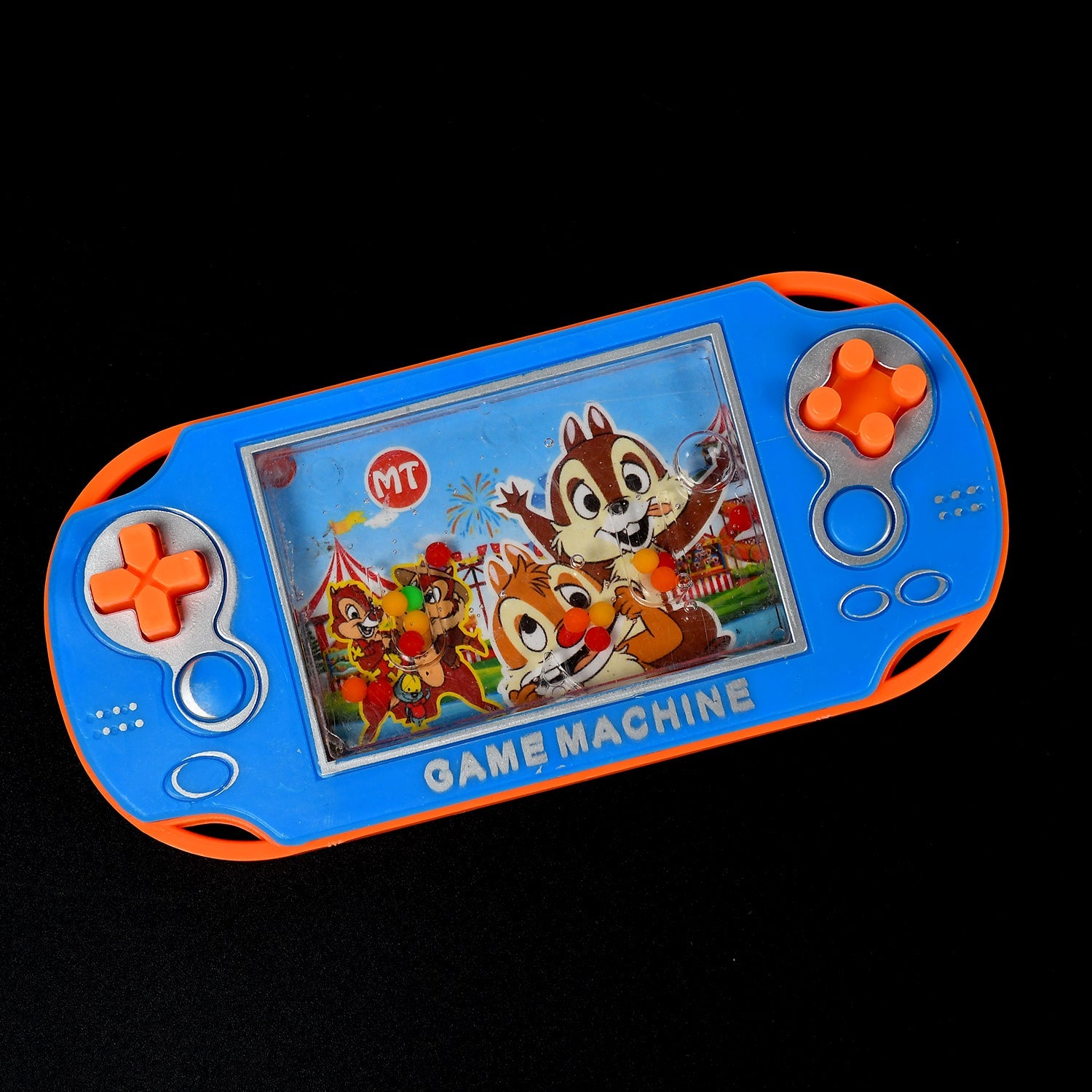 Children's water game toy displayed in packaging