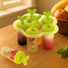 6 Cavity Ice Candy Maker For Making Ice Candies And All Easily.