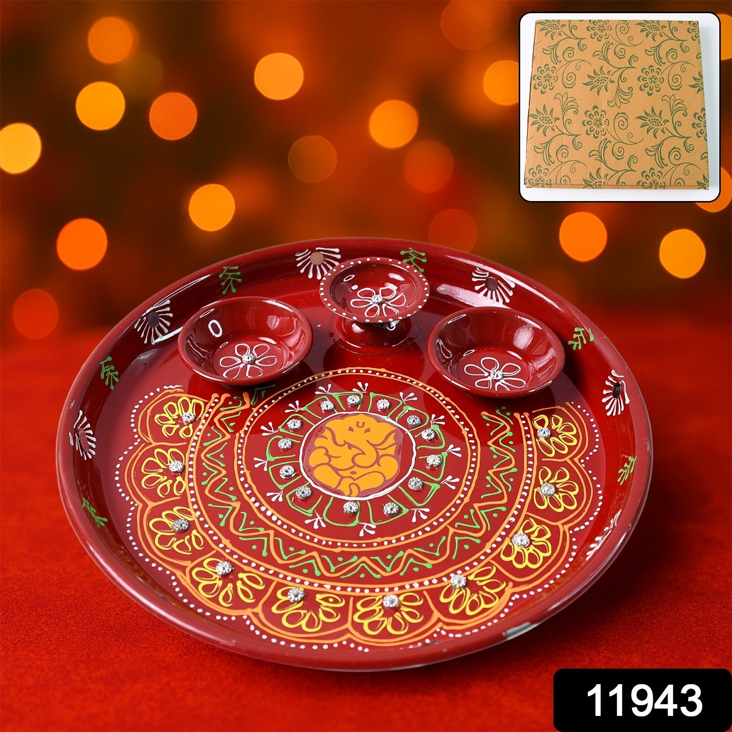 Divya Daan Handcrafted Pooja Thali