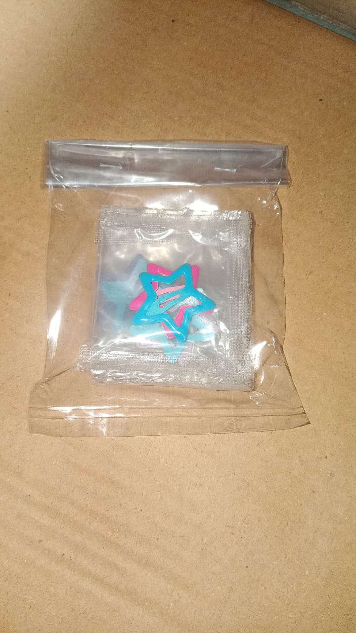 Hair clip packaging