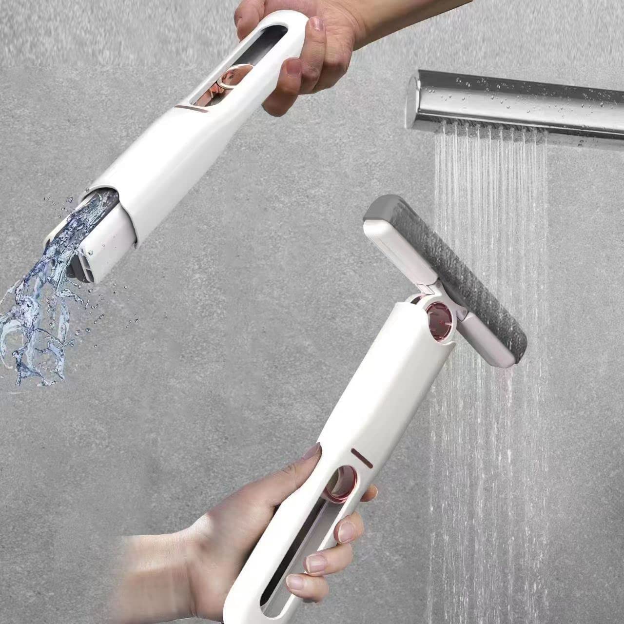 Portable Self-Squeeze Mini Mop – Strong Absorbent Mop for Bathroom & Kitchen