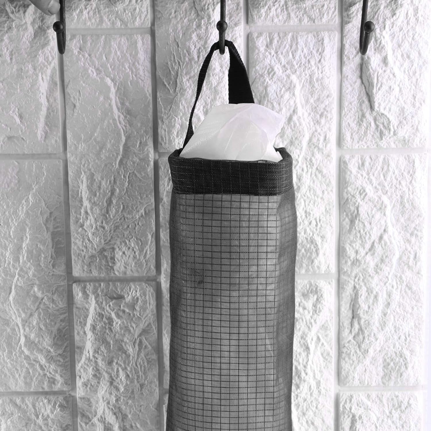 Hanging Waste Bag Holder â€“ Large Capacity Garbage Storage with Sturdy Handle for Home, Kitchen & Restaurant (1 Pc)