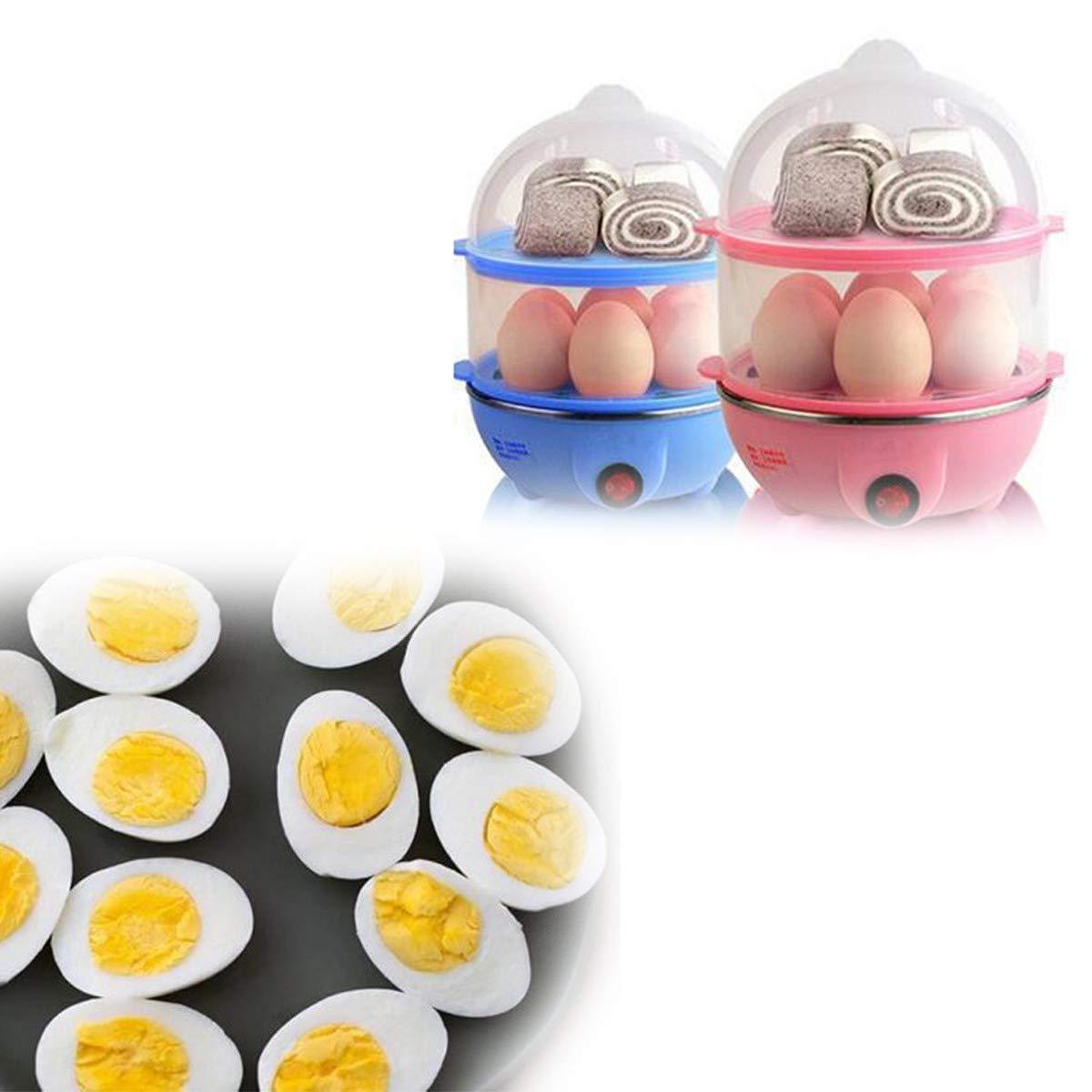 Compact design of the DeoDap Electric Egg Boiler, showing its practical size for any kitchen.