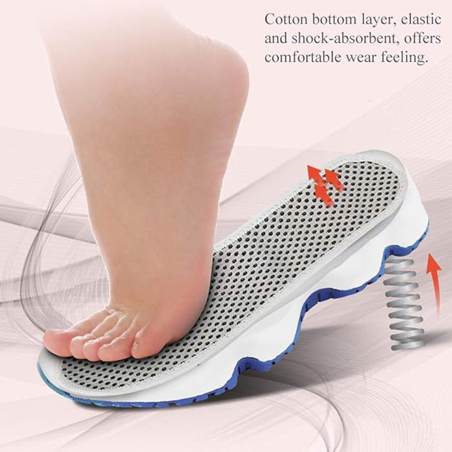 Self-Heating Magnetic Insoles for Men & Women â€“ Warm Tourmaline Shoe Inserts (1 Pair)
