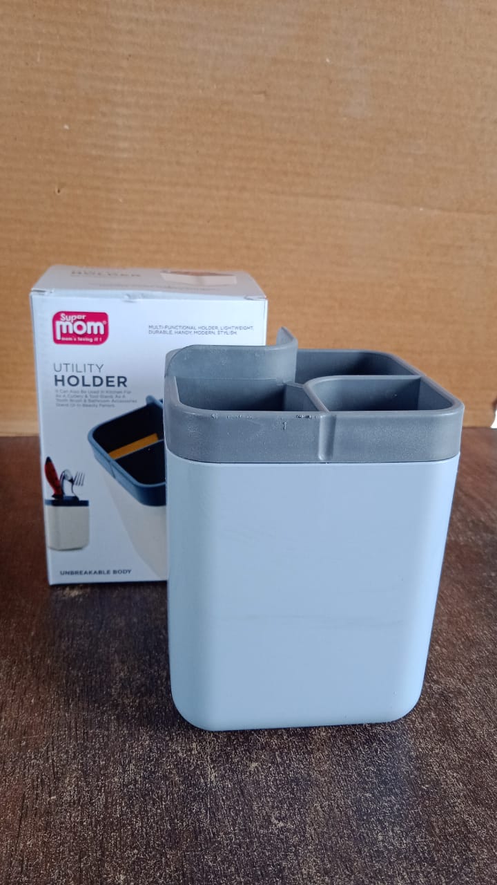 Space-saving desk organizer with multiple sections