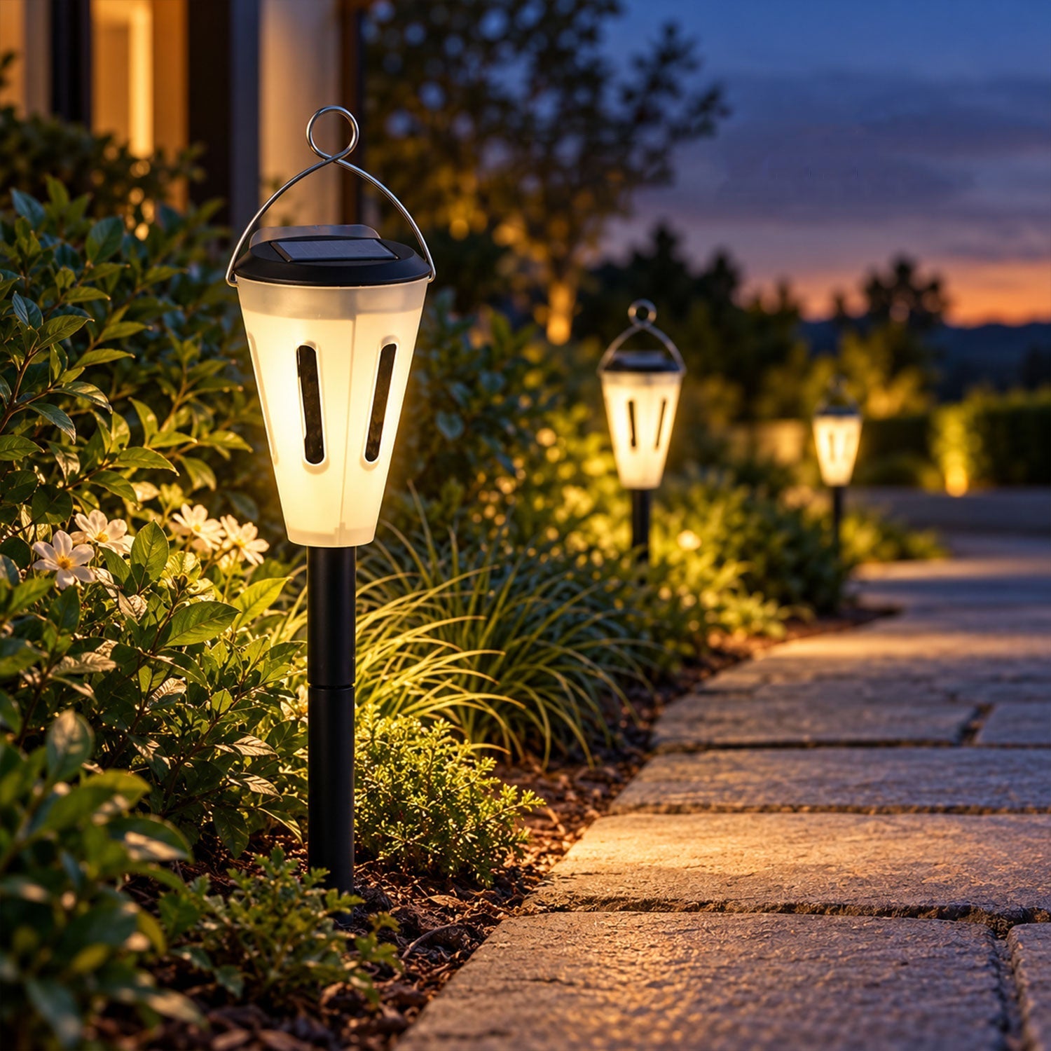 Stake Mount Solar Trap Light