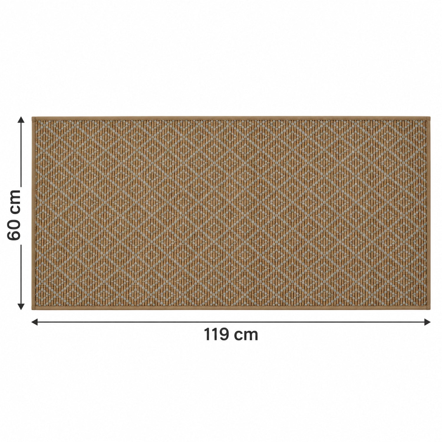 119cm Diamond Weave Mat
