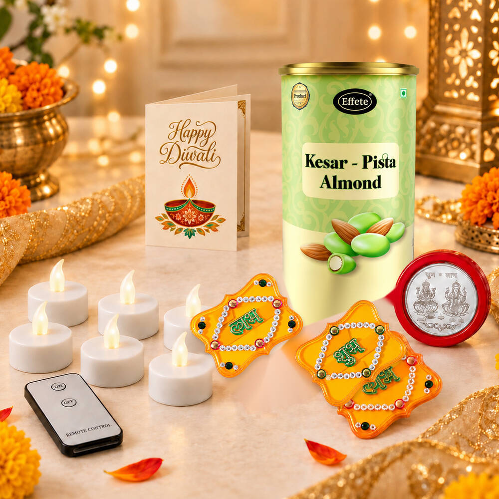LED Tealight Chocolate Gift Set