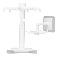 360Â° Rotating Folding Hook Self-Adhesive Waterproof Wall Mounted Hook