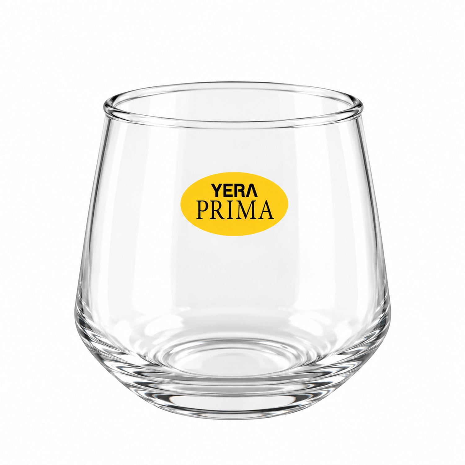 Yera Prima Oak Clear Glass Tumbler Set for Water, Juice and Drinks (6 Pc)
