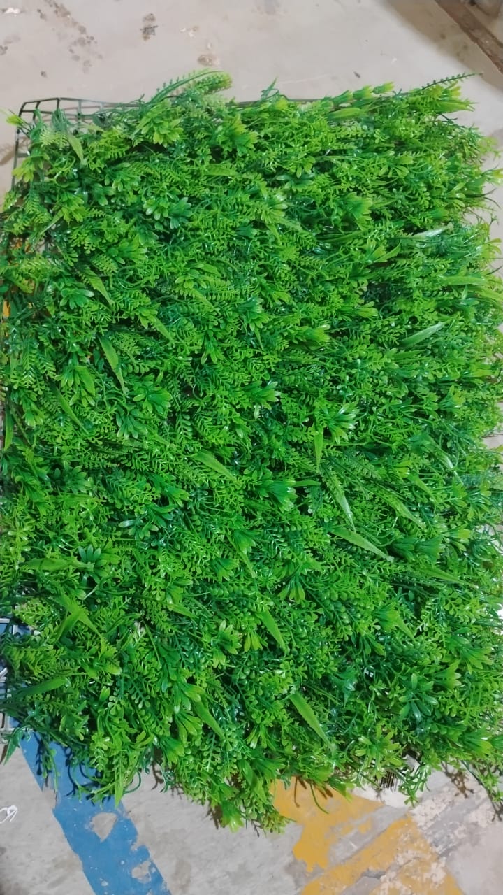 Fish Tank Aquatic Plants Fish Tank Square Artificial Grass Artificial Aquarium (60Ã—40 Cm / Mix Design / 1 Pc)