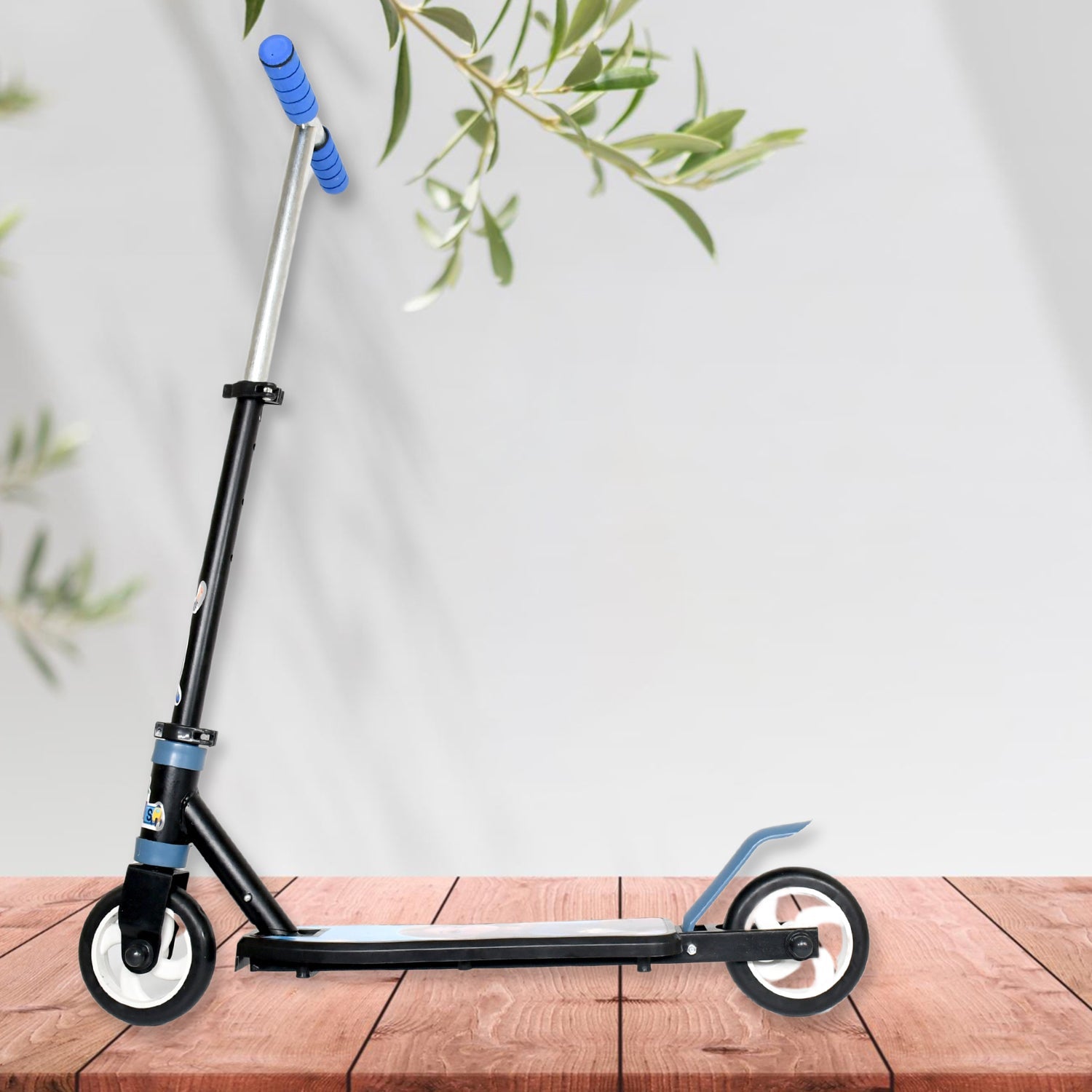 Foldable Kids Ride-On Scooter â€“ 2-Wheel, Height Adjustable (4-8 yrs, Multicolor)