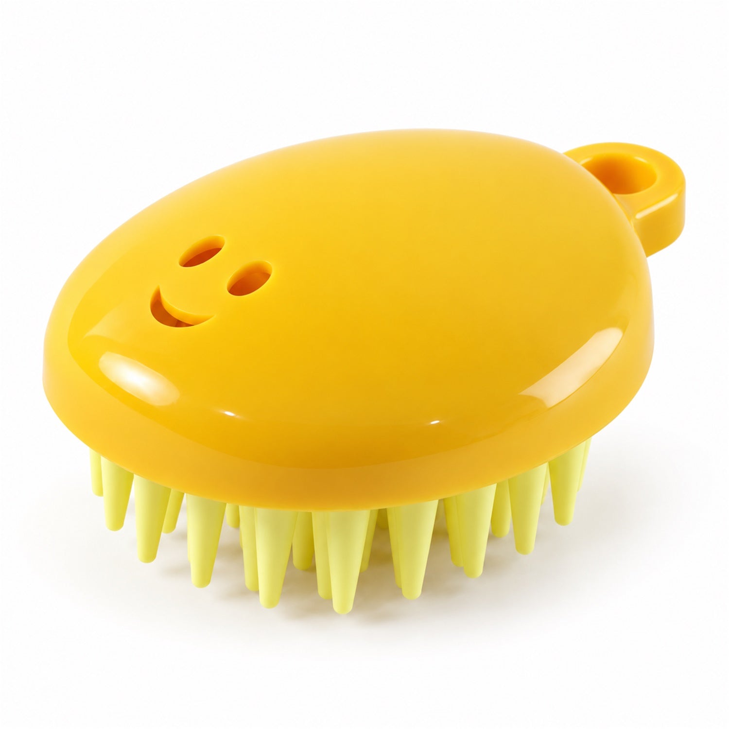Round Yellow Scalp Comb